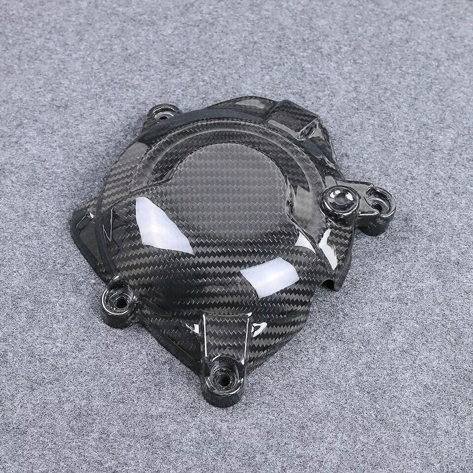 100% Carbon Fiber Engine Cover for YAMAHA YZF R3 2020-2024