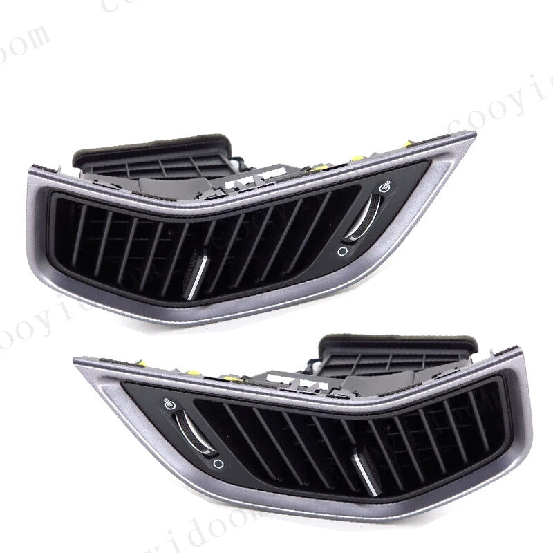 Center Air Conditioning Vent Grill With Chrome Plate for Hyundai FeIX45 13-17 RH