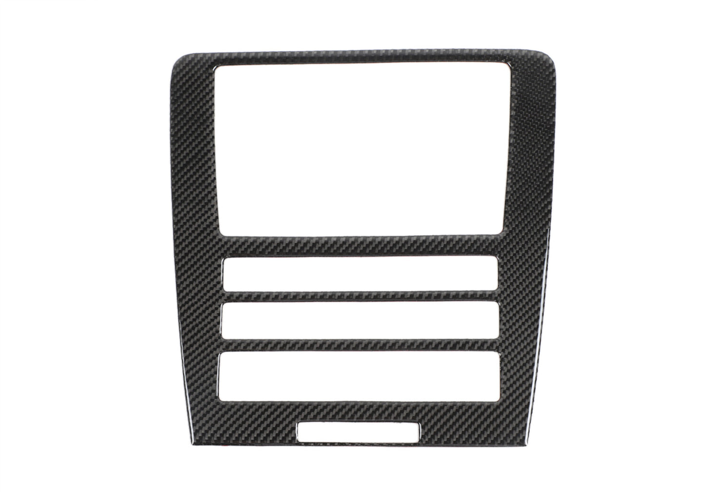 Center Console GPS Navigation Frame Trim for ford for Mustang 2009-2013 Carbon Fiber