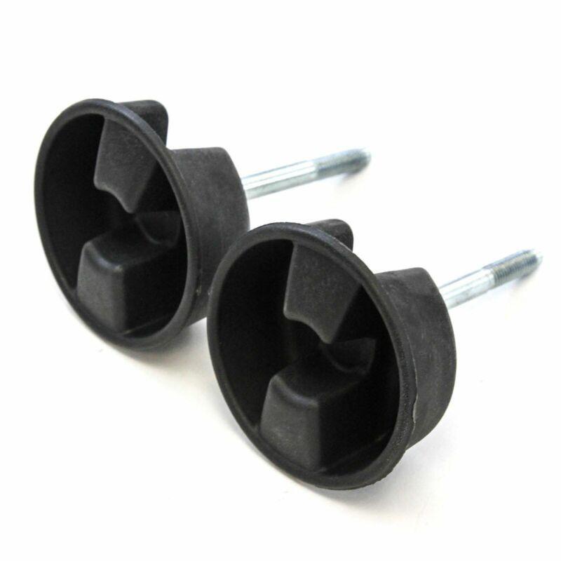 2 Knob screws for hardtop for Jeep for Wrangler 2007-2017 new bracket mounting on black top