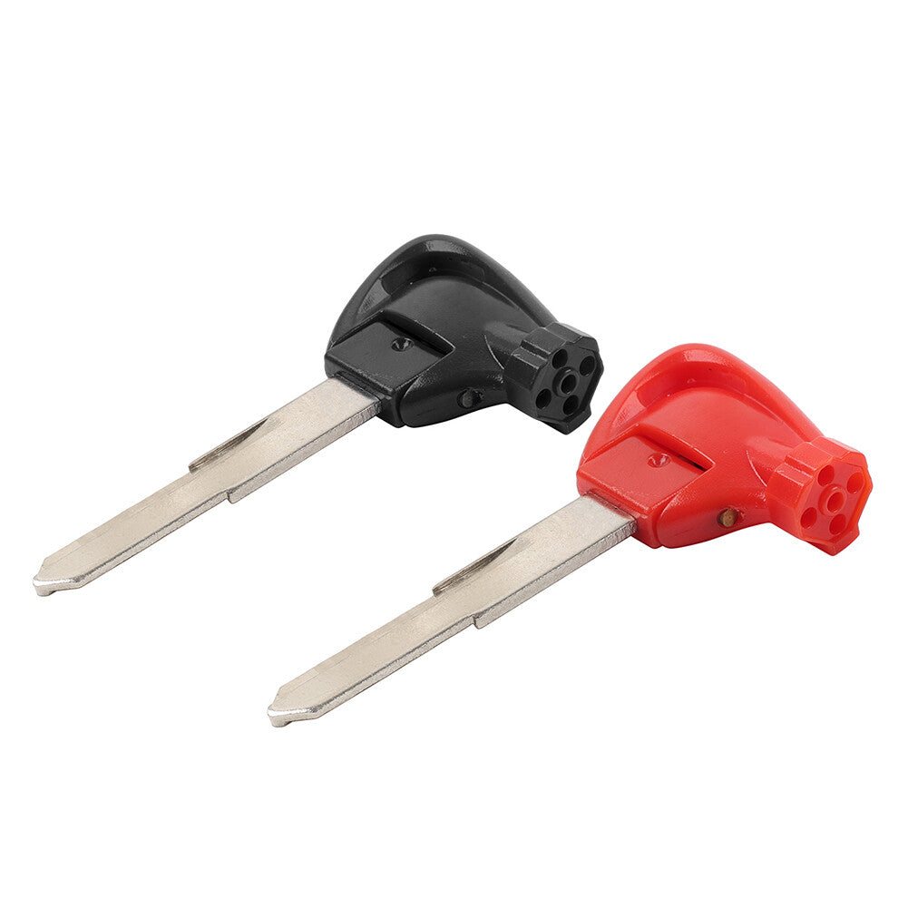 2x Right Ignition Key Blank Shell Case Uncut Blade for Yamaha Motorbike Scooter Q