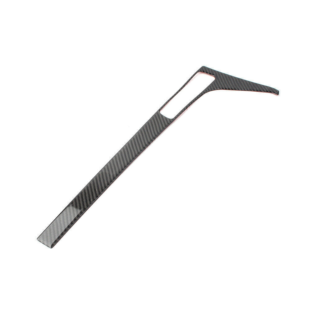 Carbon Fiber Console Gear Shift Box Frame Trim Cover Fit for Audi A4 B9 A5 17-20 LHD