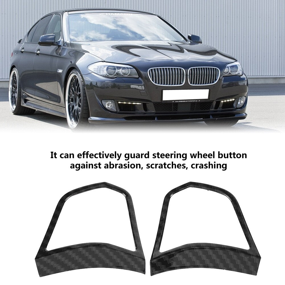 Hot Car Auto Interior Steering Wheel Button Cover Trim For 5 Series F10
