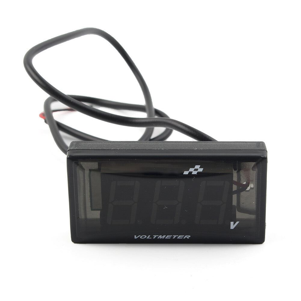 12V Motorcycle Digital LED Display Voltmeter Voltage Gauge Panel Meter Green