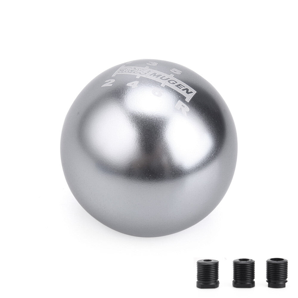 M10x1.25 Round Ball Style Mannual MT Blue 6-Speed Shift Knob
