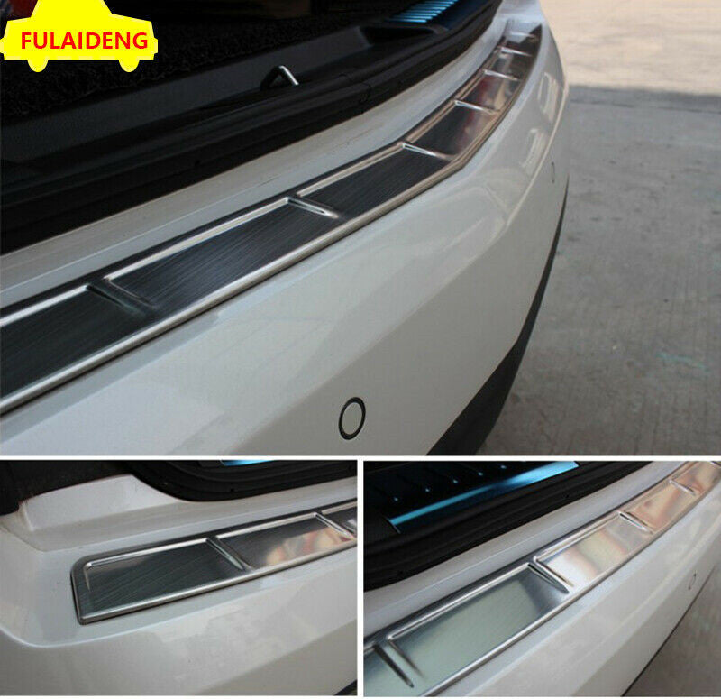 for Cadillac SRX 2010-16 Rear Bumper Protector Door Sill Scuff Plate Cover Steel