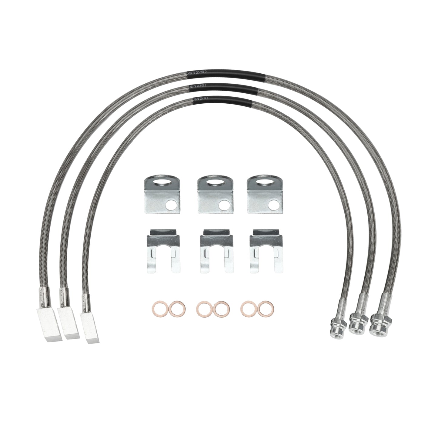 for Jeep Cherokee XJ 1984-2001 & for Wrangler TJ YJ 1987-2006 Front Rear Brake Lines Q