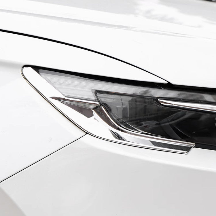 for Honda CRV CR-V 2023 2024 Chrome Front Headlight Lamp Eyebrow Strips Trim v