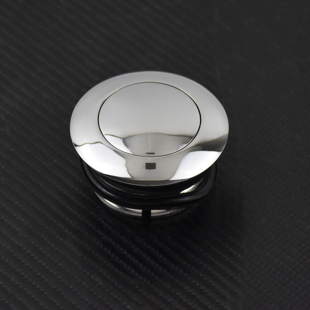 Chrome Flush Pop Up Gas Cap Fuel Tank Screw Fit for Harley Sportster Touring FXD Q
