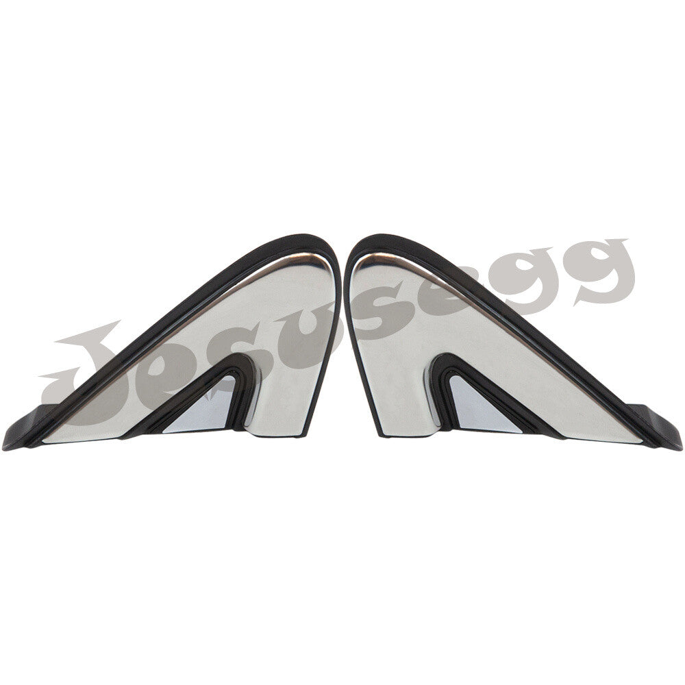For 2019-20 for Hyundai Santa FE Front RHLH Side Fender Pillar Trim Molding Chrome