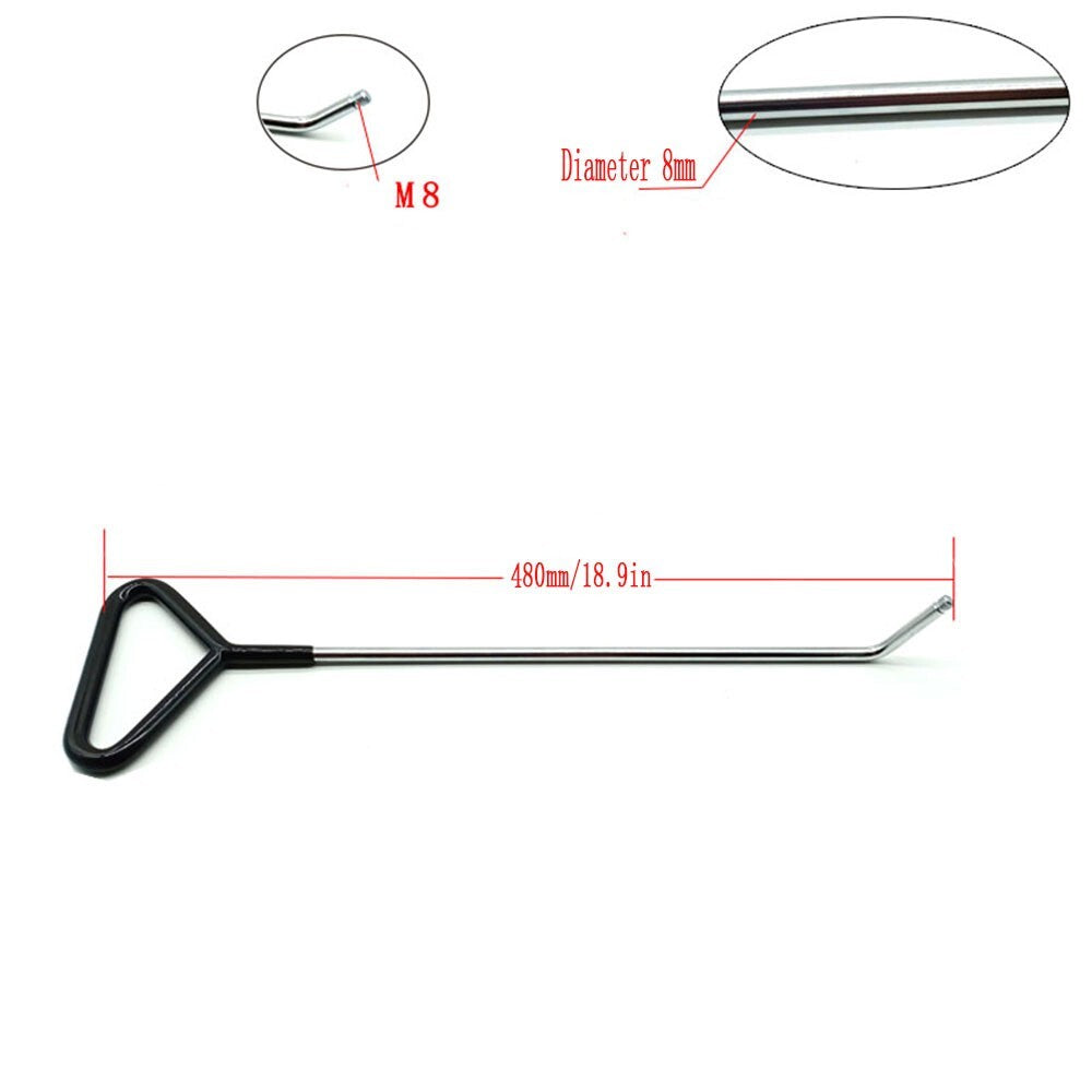 1pc New Design Dent Removal Rods Tools Hook Tools Push Rod with 17 Tap Heads v