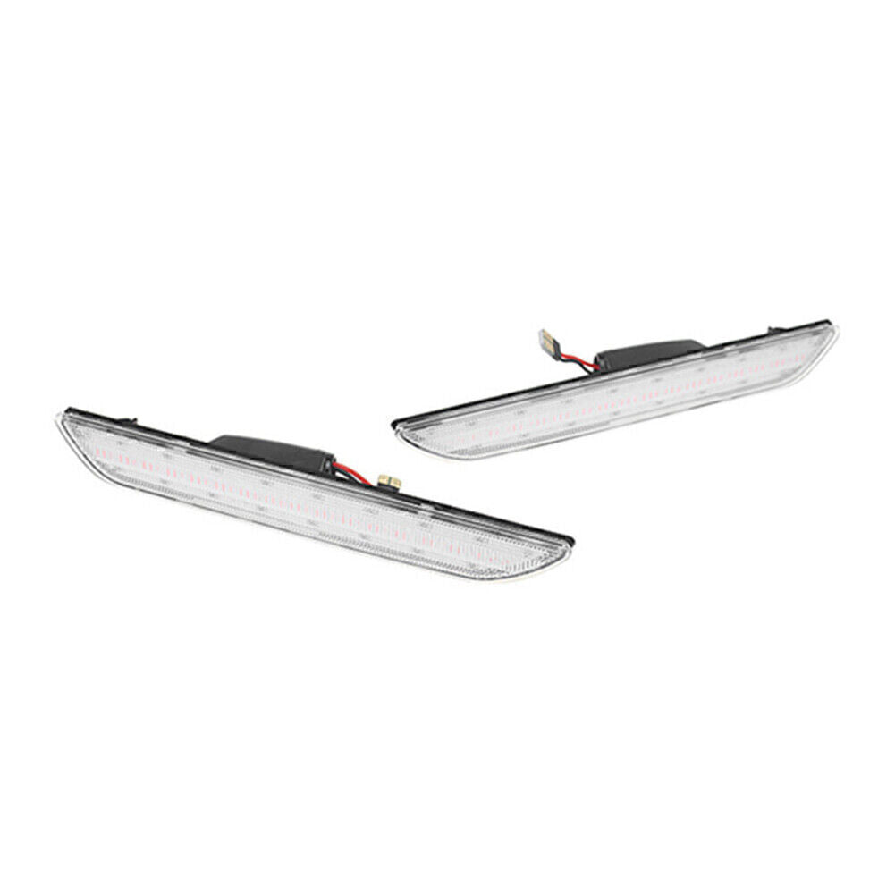 2pcs LED Rear Side Marker Lights Fits 2015-2022 2016 2017 2018 2019 for Ford for Mustang
