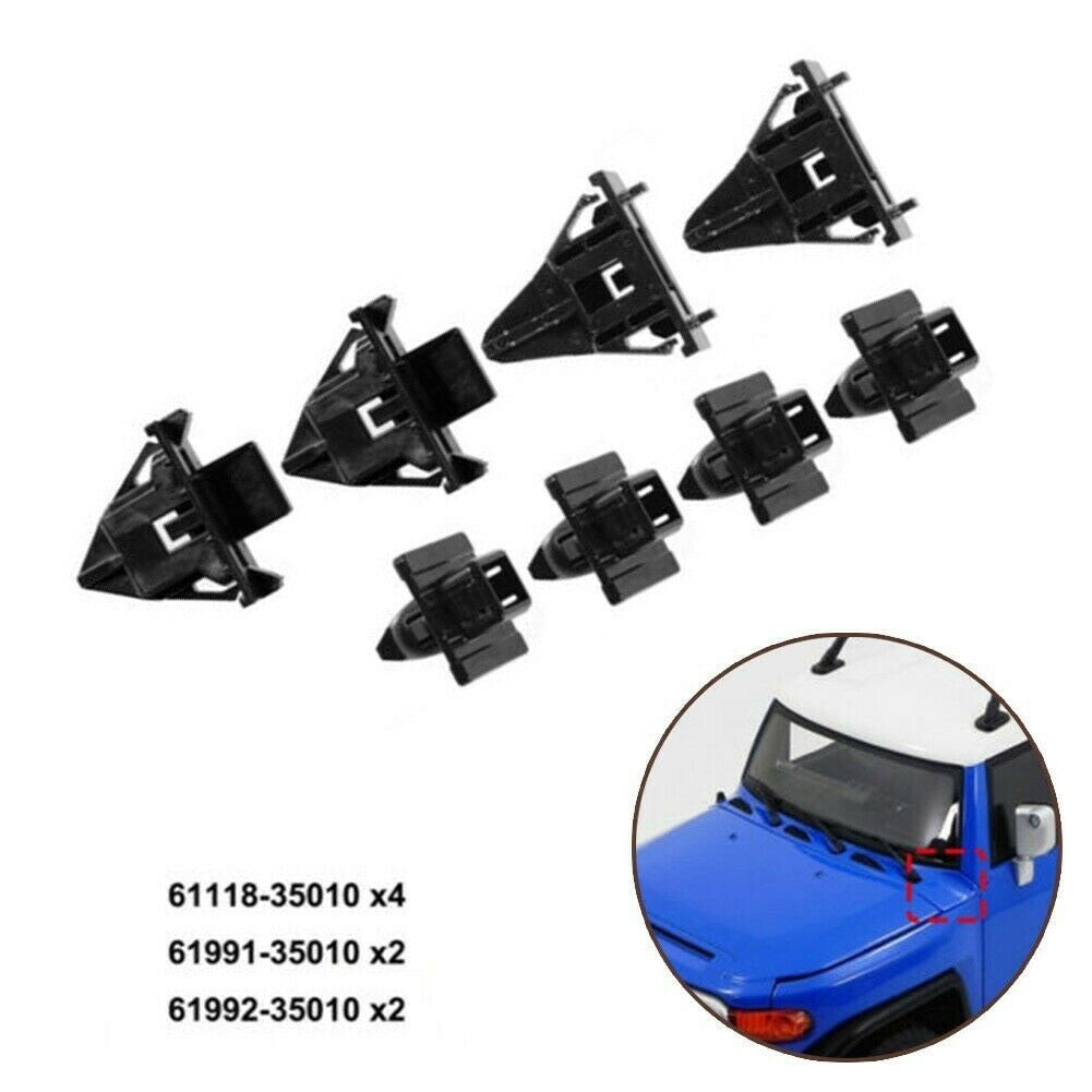 Car Panel Clips,Body Retainer Fender Cowl-Clip Set for TOYOTA FJ Cruiser 07-14