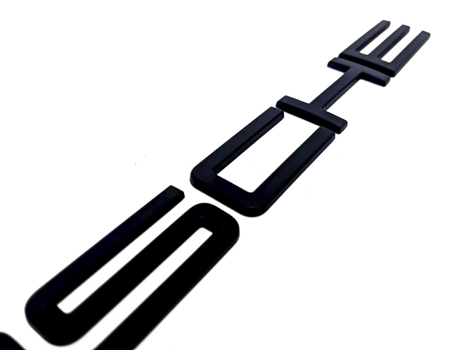 for Porsche Script Logo Rear Badge Matt Black 99155923590 for Porsche