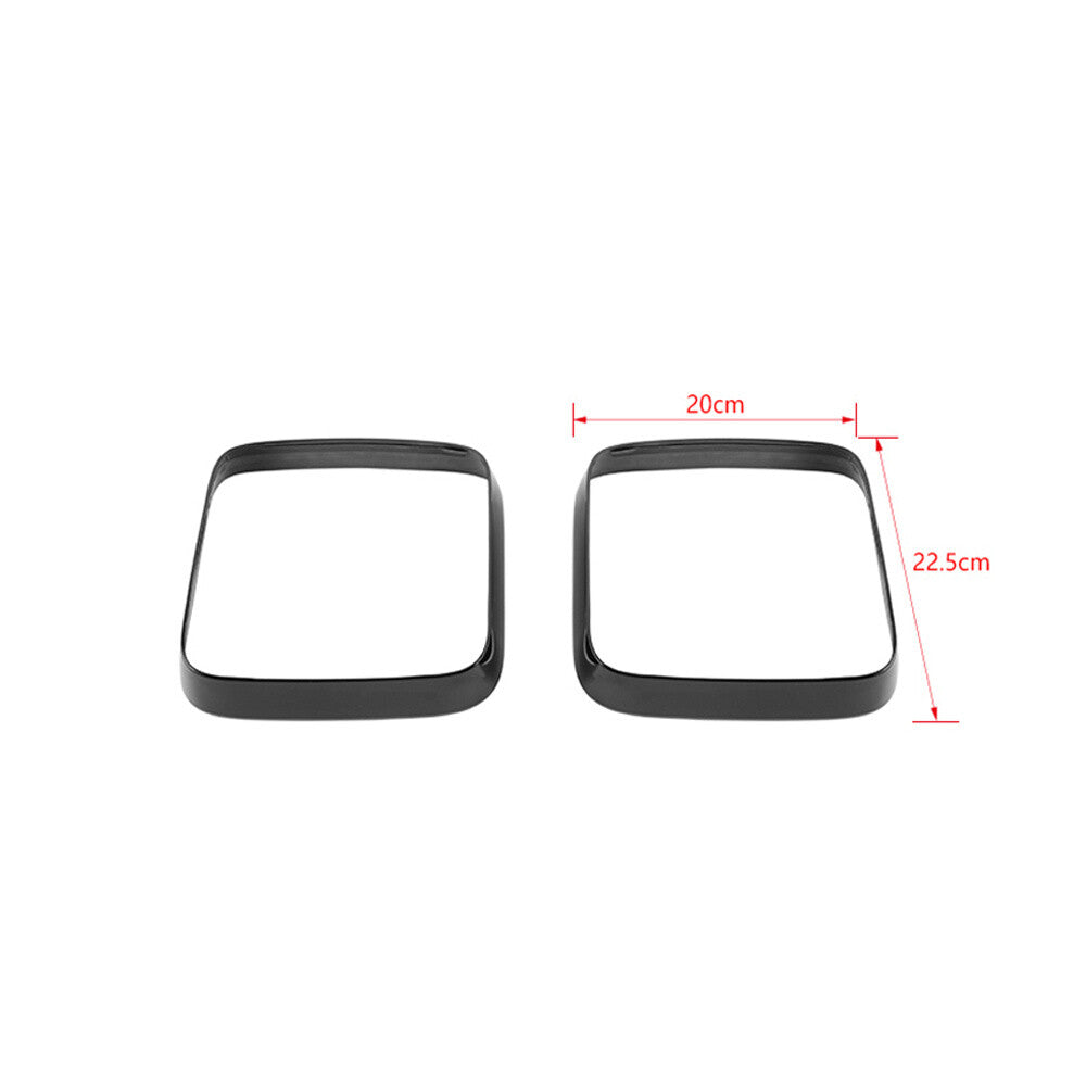 2¡ÁBlack ABS Taillight Lamp Guards Ring Cover for Jeep for Wrangler 2018+ Accessories