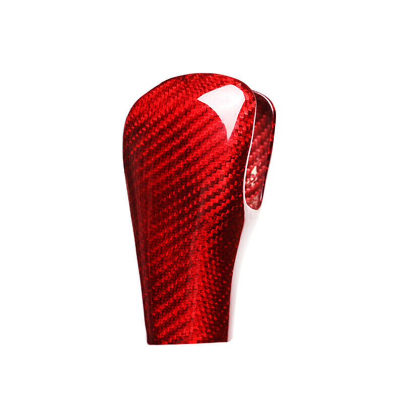 Real Carbon Fiber Gear Shift Knob Head Cover Trim Fit for BMW X5 X3 E60 E90 E83
