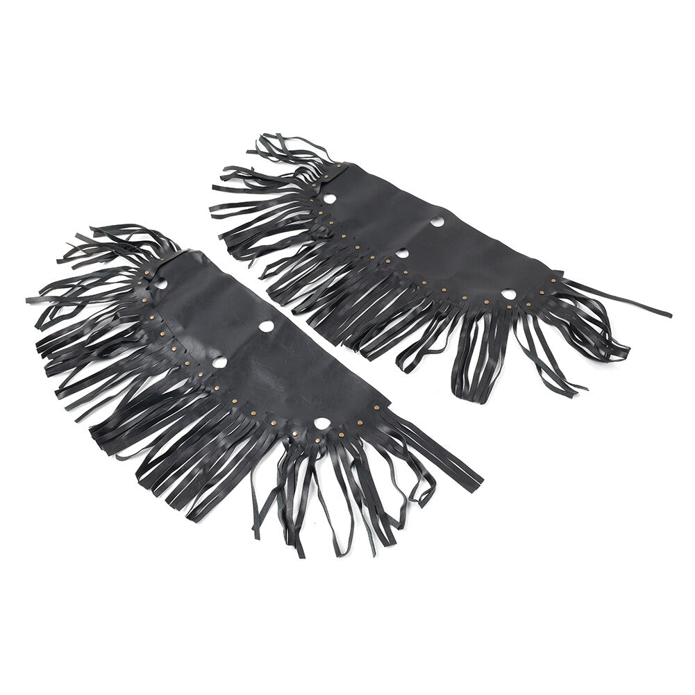 Motorcycle Front Rider Floorboard Fringe Covers for Honda for Yamaha for Harley