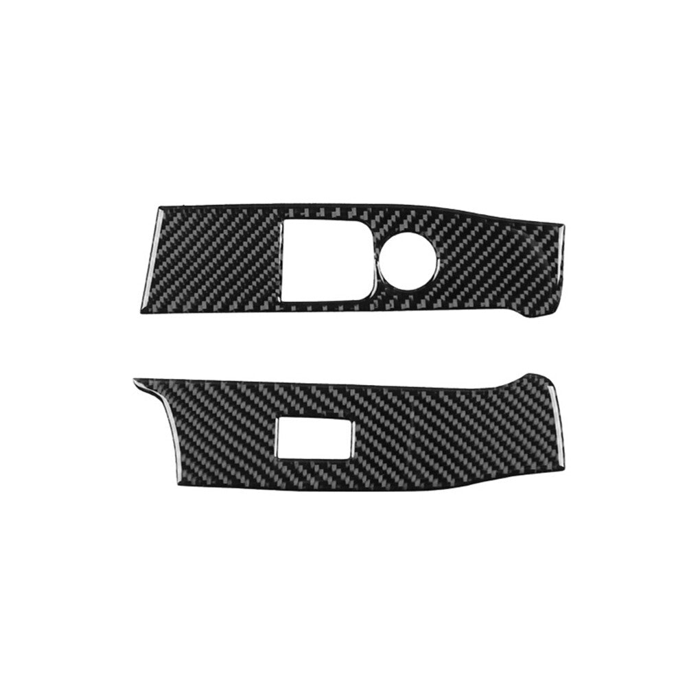 Carbon Fiber Front Window Control Cover Trim for Toyota Supra A90 2019-2022