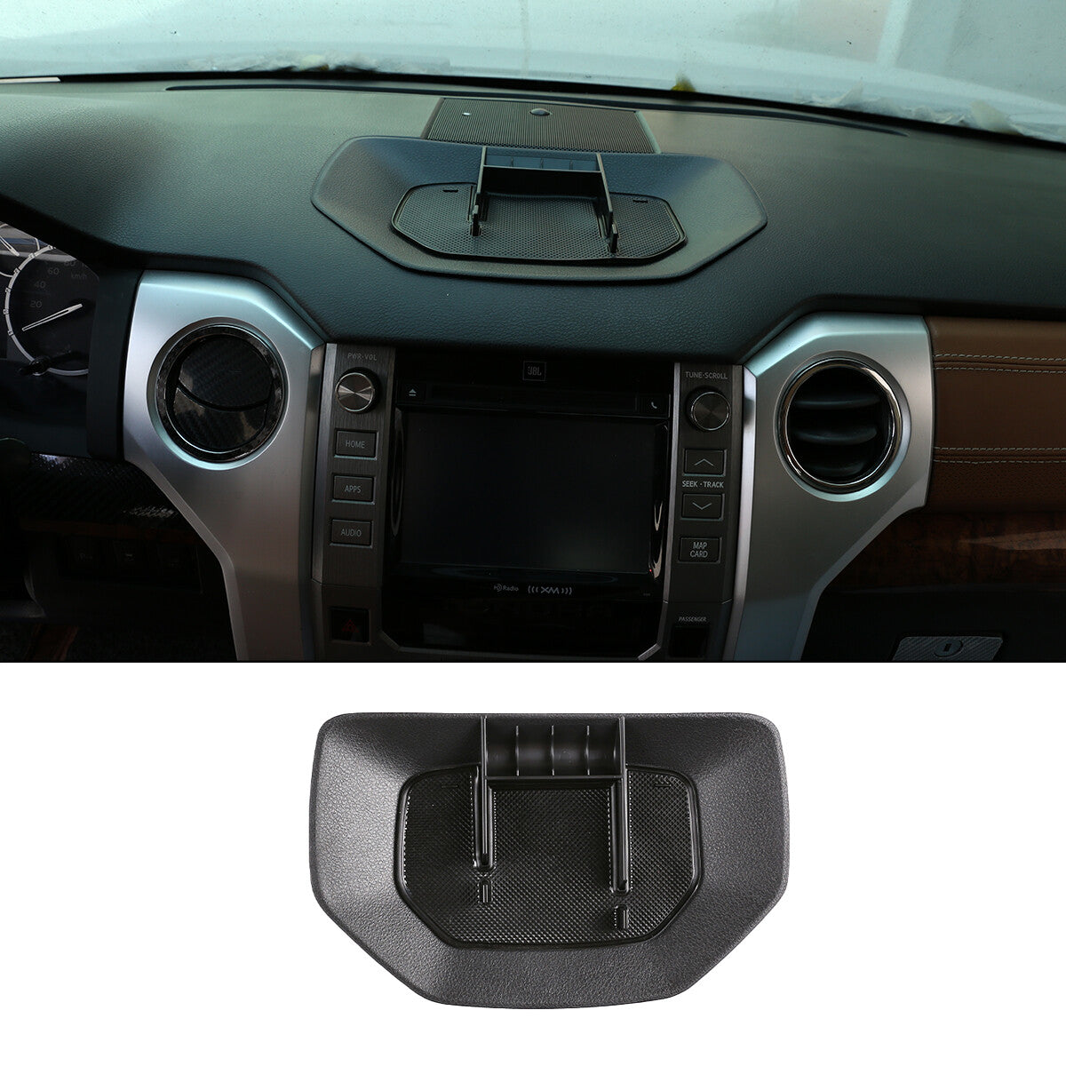 Phone holder holder console dashboard storage box tray suitable for Tendera 14-21- n
