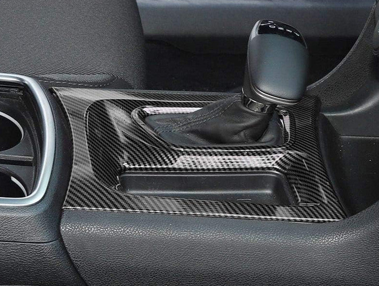for Dodge Charger 2016-2021 Carbon Fiber Central Control Gear Shift Panel Trim