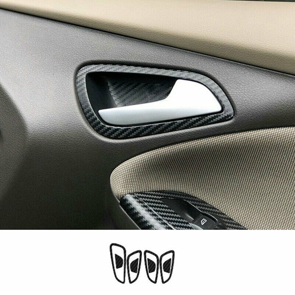 Enhance Your Car Interior With Carbon Fiber ABS Car Air Vent Outlet Cover Trims