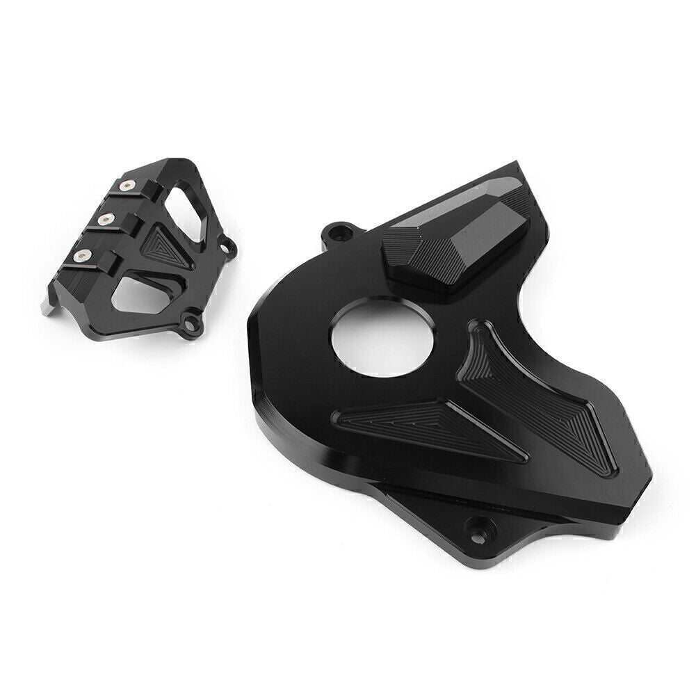Front Sprocket Chain Cover Guard Protector for Honda CB650F 2014-2019 2015 Black Q