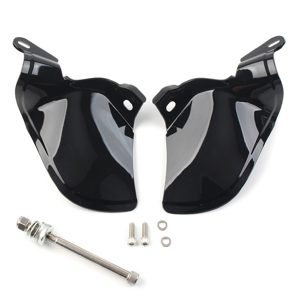 Reflective Smoke Saddle Shield Air Heat Deflector Fit for Harley Softail 2018-23