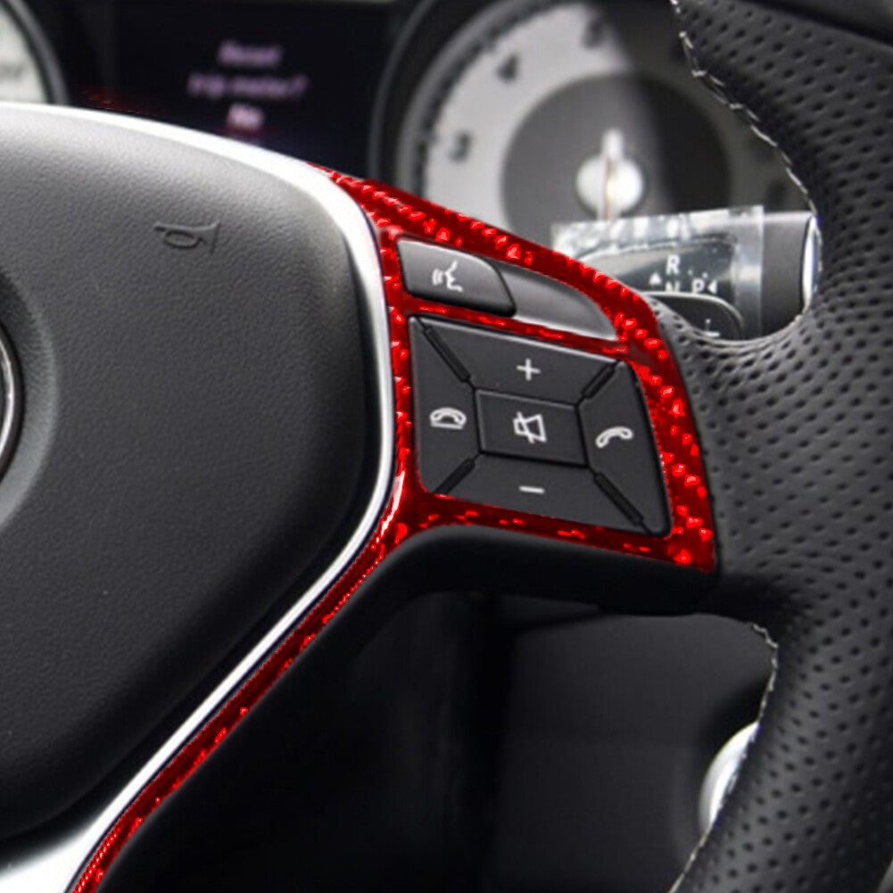 For 6Series E63 E64 2004-10 Red Carbon Fiber Gear Shift & Storage Cover Trim v