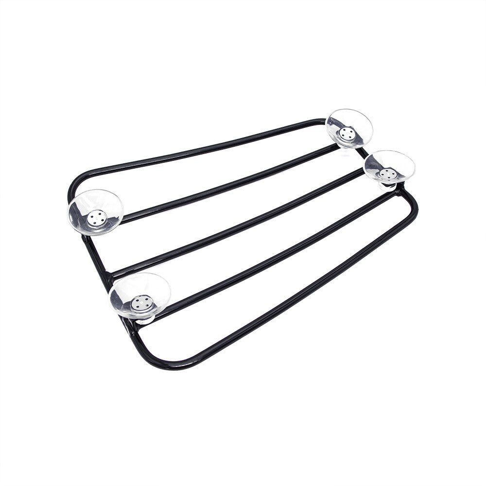 Universal Motorcycle Black Steel Fuel Gas Tank Parcel Rack for Harley for Triumph Q