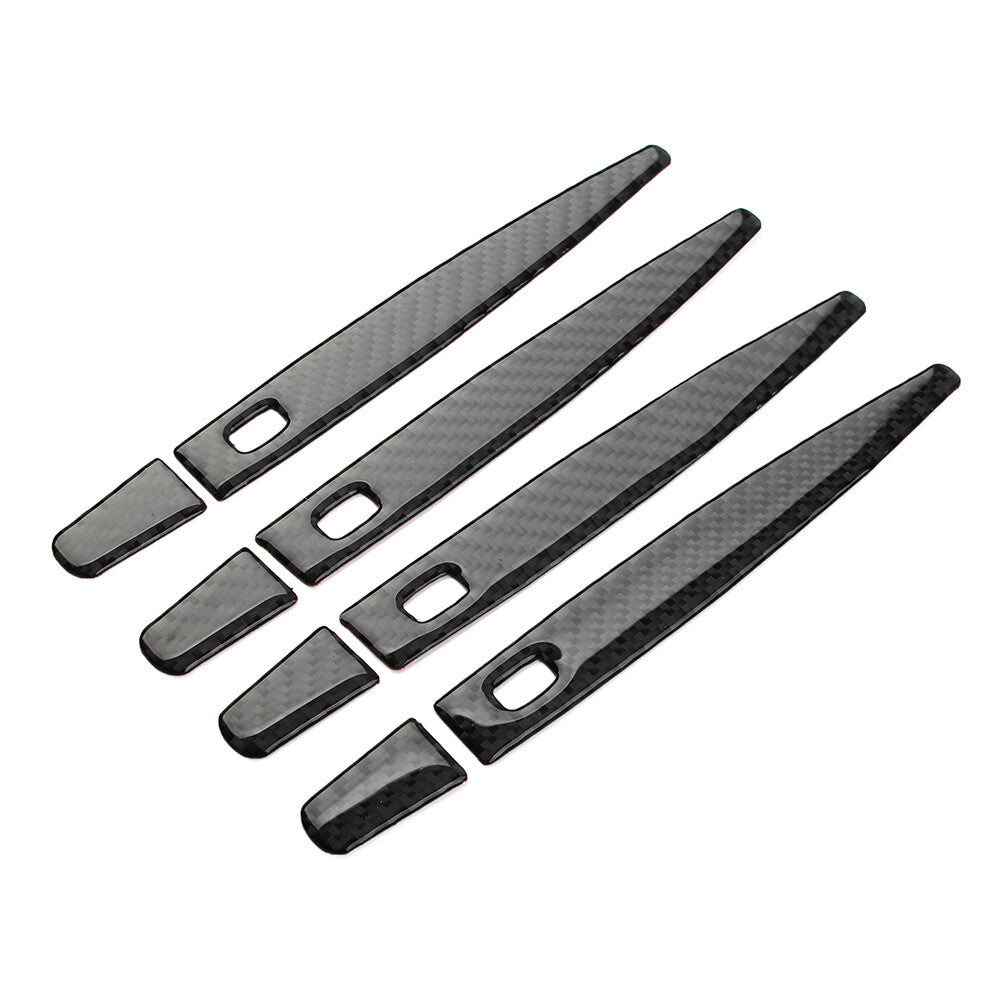 8x Outer Car Door Handle Cover Trim Black for Chevrolet Equinox 2018-2021