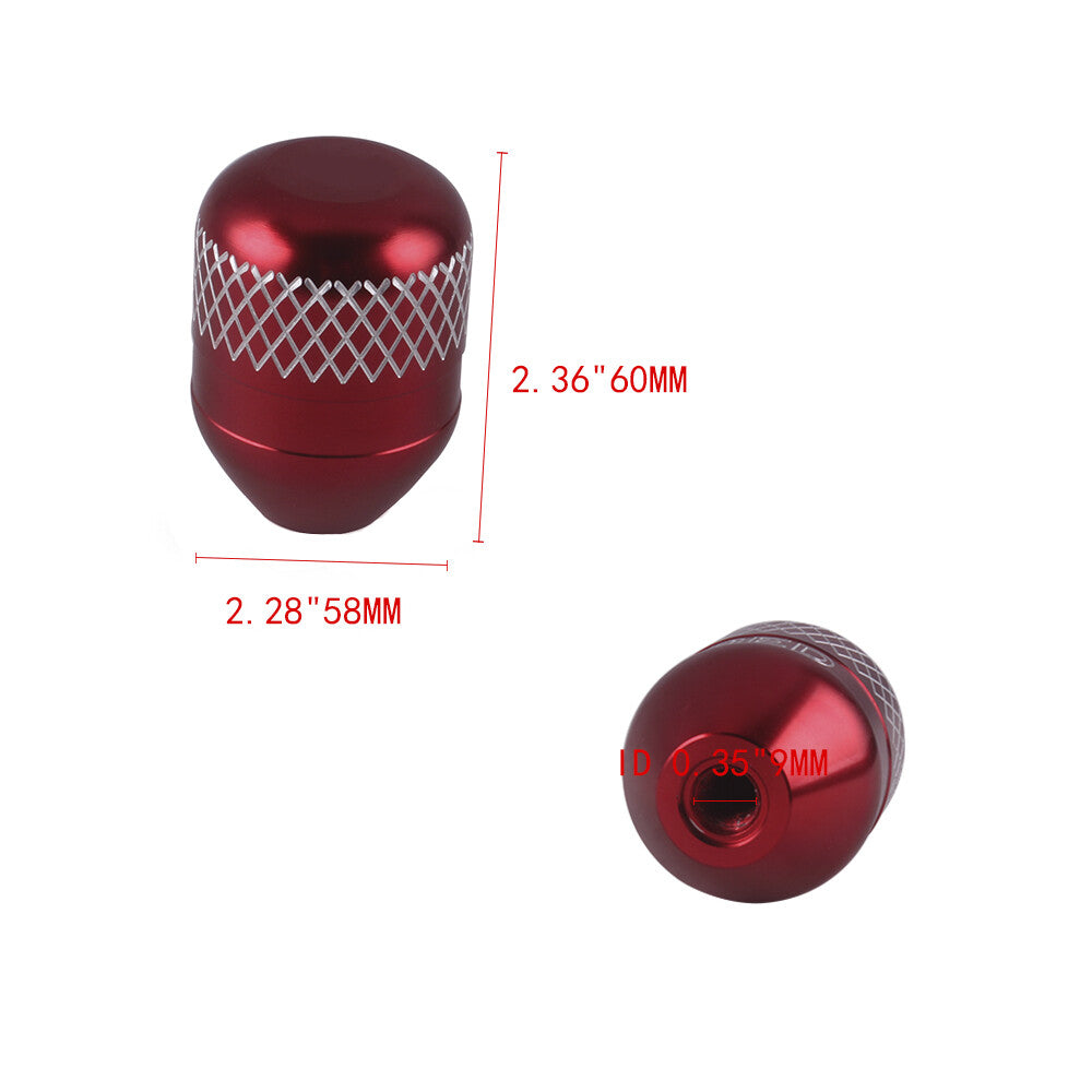 New Engraved Mark Design Gear Shift Knob For with Logo Aluminum