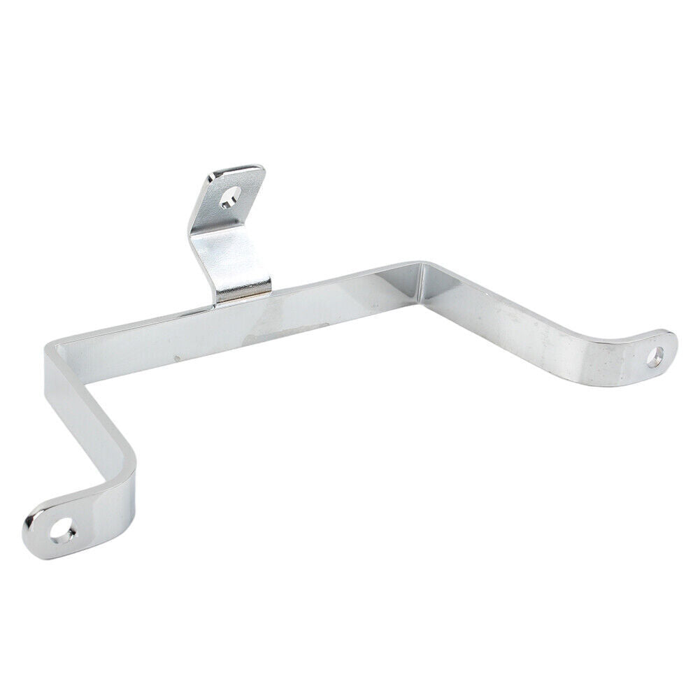 for Harley Touring FLH FLT 1984-2008 2007 Silver Rear Saddlebag Support Bracket