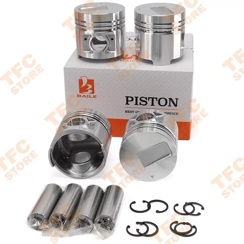 S4Q S4Q2 S4Q2-T Overhaul Rebuild Kit+4PCS connecting rod for Mitsubishi Engine??