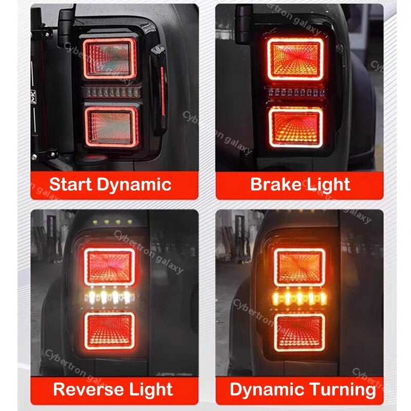 Left and Right Side For Great Wall Tank 300 2021-2024 LED Tail Light Assembly