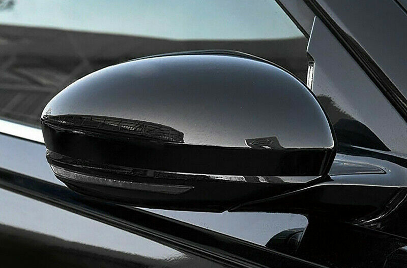 for Nissan Altima 2019-2022 Gloss Black RearView Side Door Mirror Cover Trim 2P