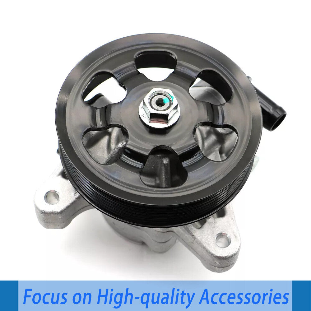 New Power Steering Pump 56110RAAA01 w/ Pulley Fits 03-05 for Honda Accord L4 2.4L