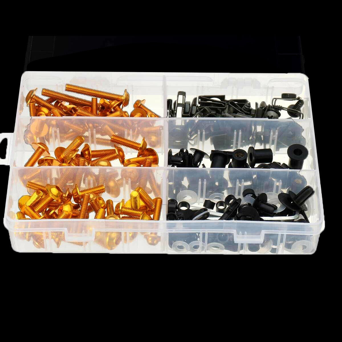 Fit for Yamaha for BMW for Suzuki Motorcycle Yellow Complete Fairing Screws Nut Bolts