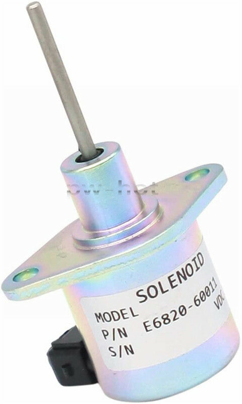 Mechron engine stop solenoid valve for KIOTI CK DK RX tractors E6820-60011
