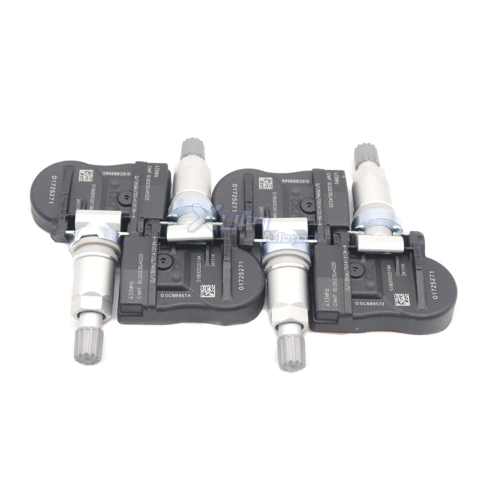 433MHz 4x TPMS Tire Pressure Sensor 01725271 for Geely Atlas Emgrand X7 Sport v
