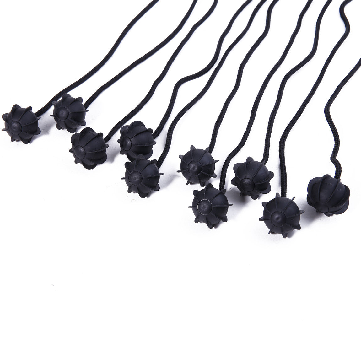 10Pcs Interior Rear Parcel Shelf String Cover Straps for Golf MK5/6/7 2004-2018 Q