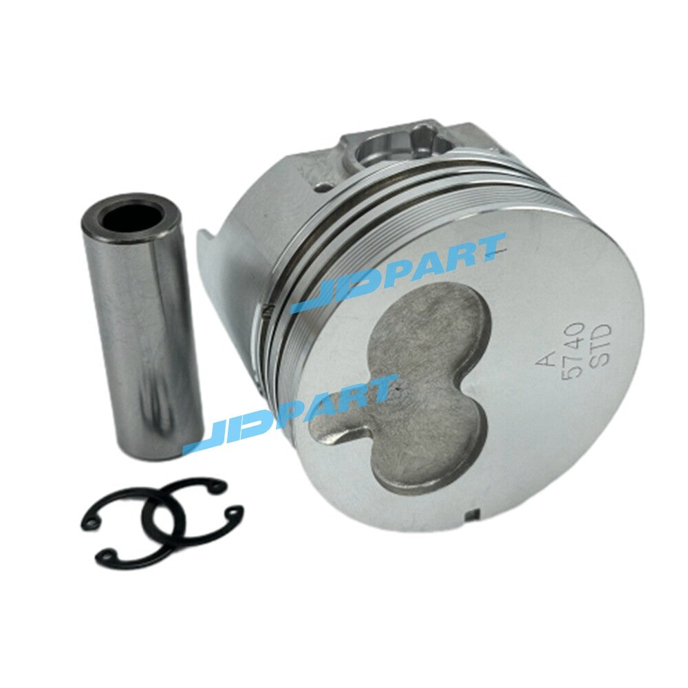 3-piece pack of 3LB1 piston pins for Isuzu excavator engine parts -