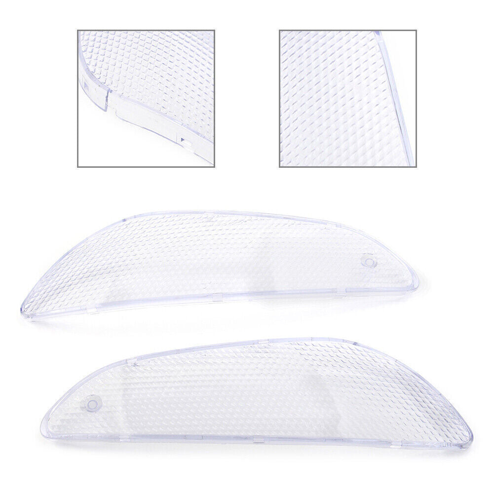 Front Turn Signals Light Clear Lens Cover Fit for BMW K1200LT 99-04 K1200LT-M 05-07