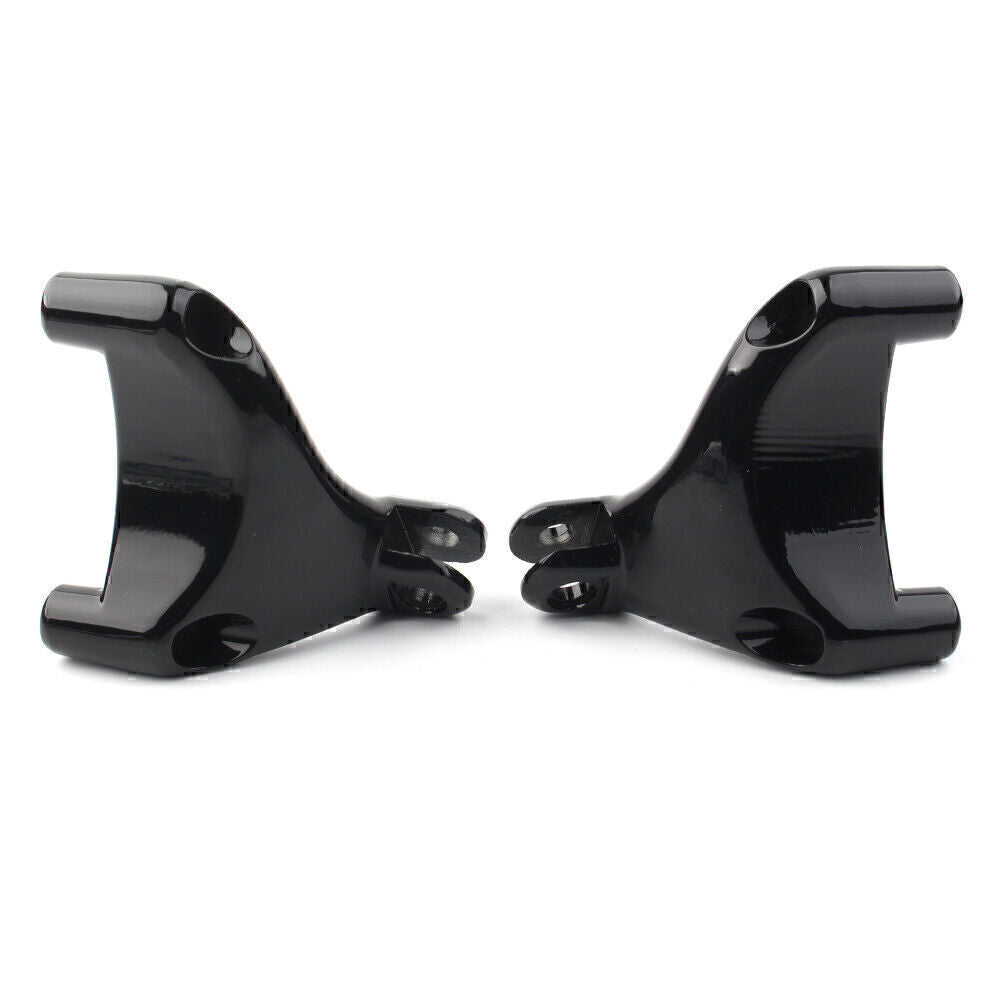 Black Rear Footrest Peg Mount Bracket Fit for Harley Sportster XL883 1200 04-13