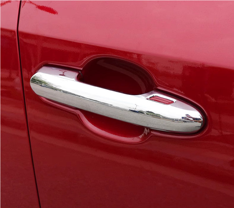 4X ABS Chrome Side Door Handle Moulding Cover Trim for Toyota Highlander 2020-24