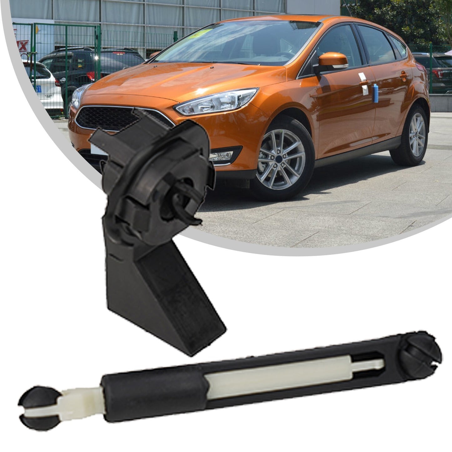 Suitable for Ford Focus 2 2005-2011 range hood lock base, engine metal 3M5A-87004810-AA