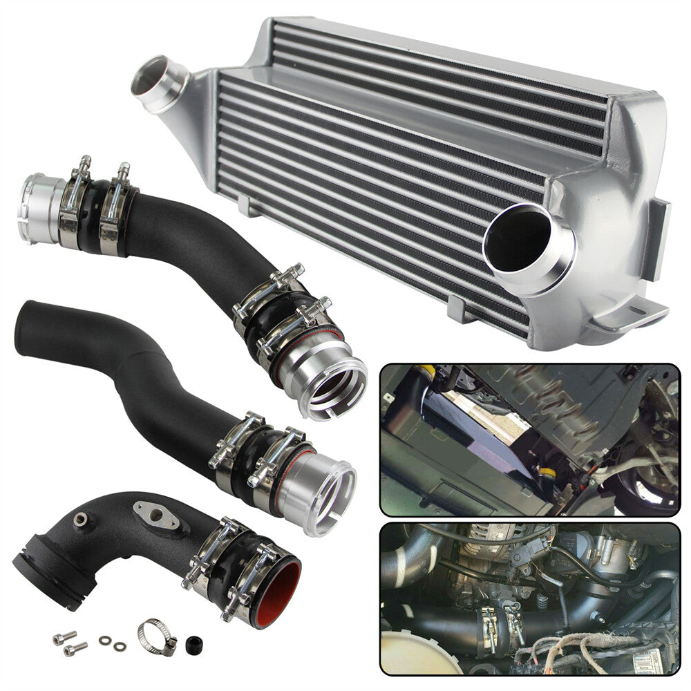 Intercooler+Piping Kit For EVO2 for BMW 1/2/3/4 Series 228i 320i 328i 128i 420i 328i