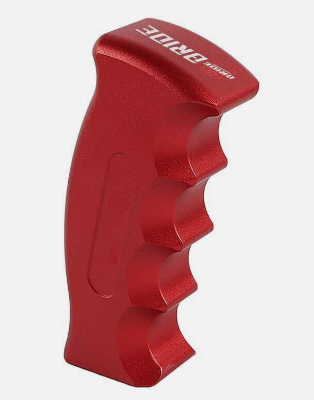 Car manual gear shift lever, bridal slotted pistol grip, red, suitable for Honda for Acura