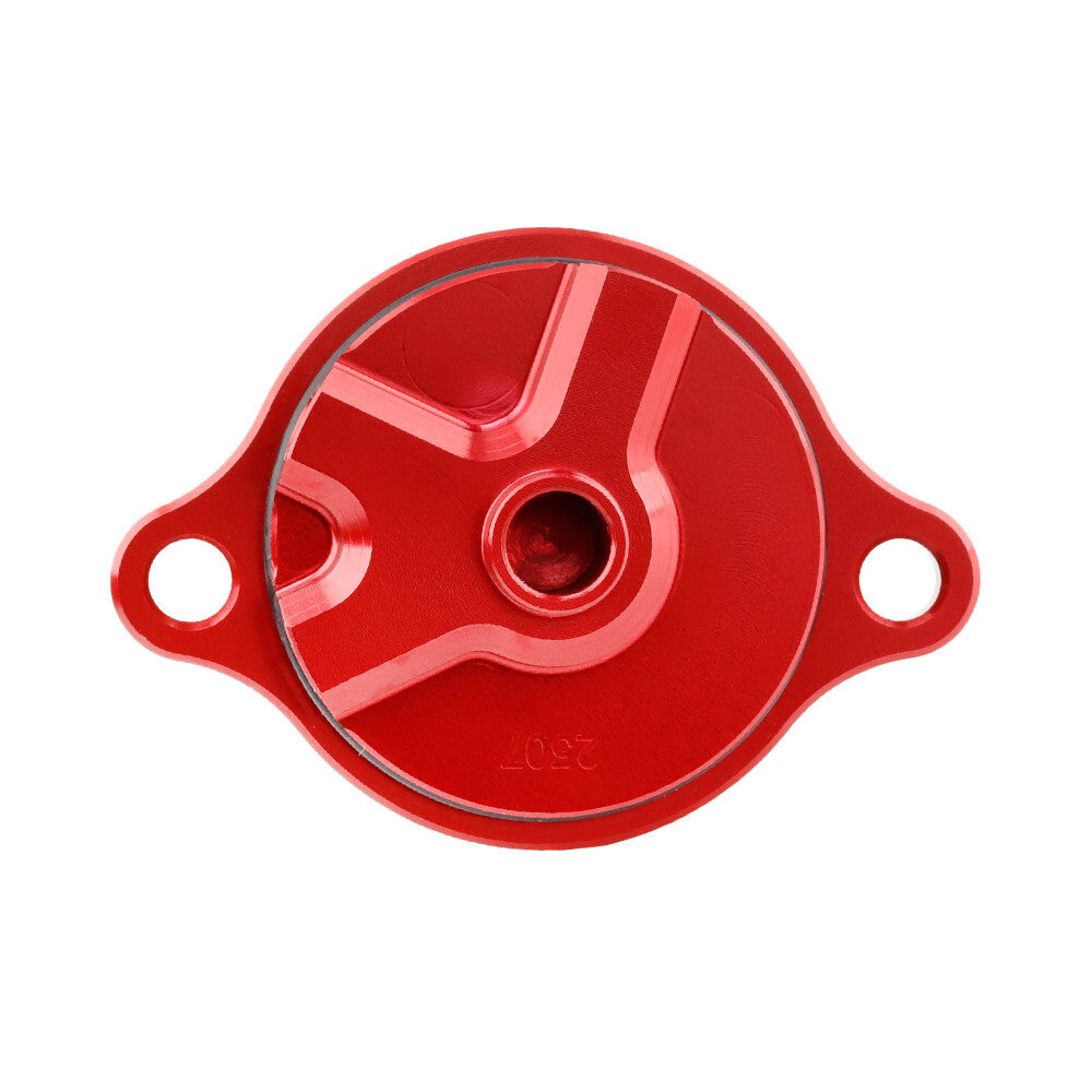 CRF CNC Engine Oil Filter Cover Cap for HONDA CRF250R 2010-2017 CRF 250R 2016 Q