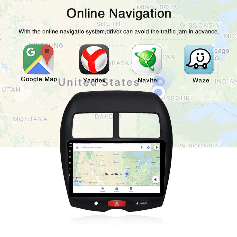 10.1-inch Android 10.1 Car Wi-Fi GPS Navigation Radio for ASX (2010-17) n