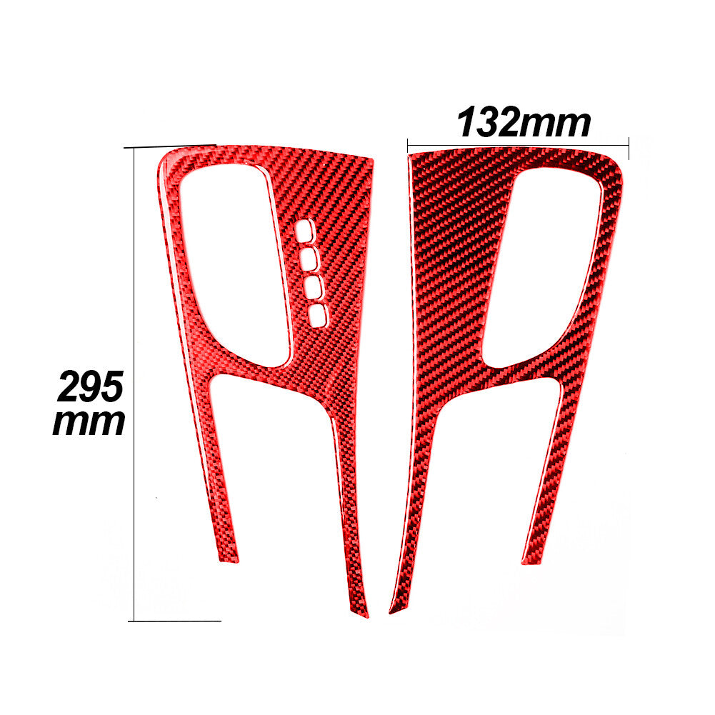 Carbon Fiber Overhead Reading Light Panel Trim for Mustang Mach-E 2021-2022 v